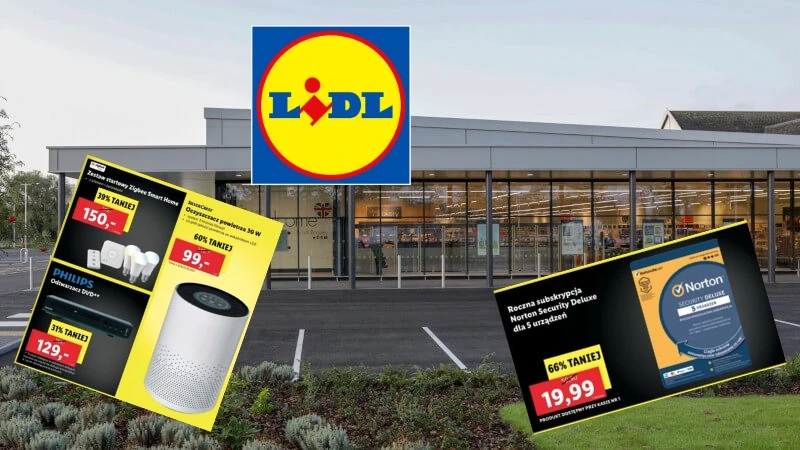 Tania elektronika i elektronarzędzia w Lidlu. Norton Security Deluxe za grosze