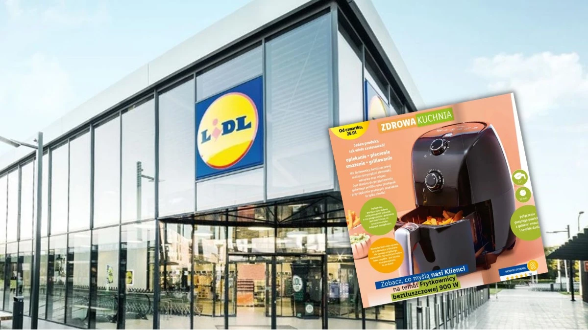 Absurdalnie tania frytownica beztłuszczowa w Lidlu. Są też inne gadżety