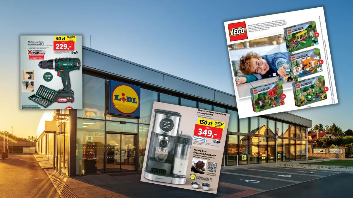 Lidl zaszalał. Tanie klocki LEGO, ekspres do kawy jak za darmo i narzędzia Parkside