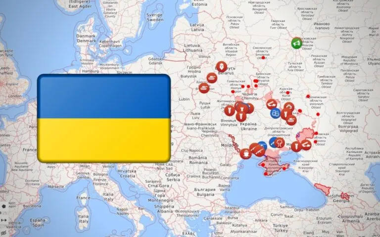 Interaktywna mapa Liveuamap ofiarą ataku DDoS. Nie działała 18 godzin