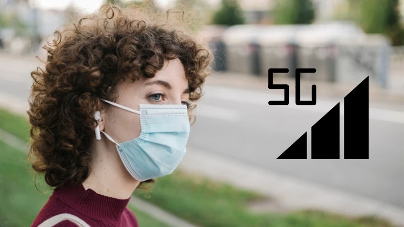 Wycinają druciki z maseczek. Myślą, że to anteny 5G