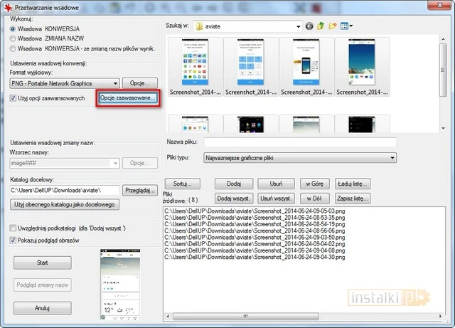 masowa zmiana formatu zdjec 6