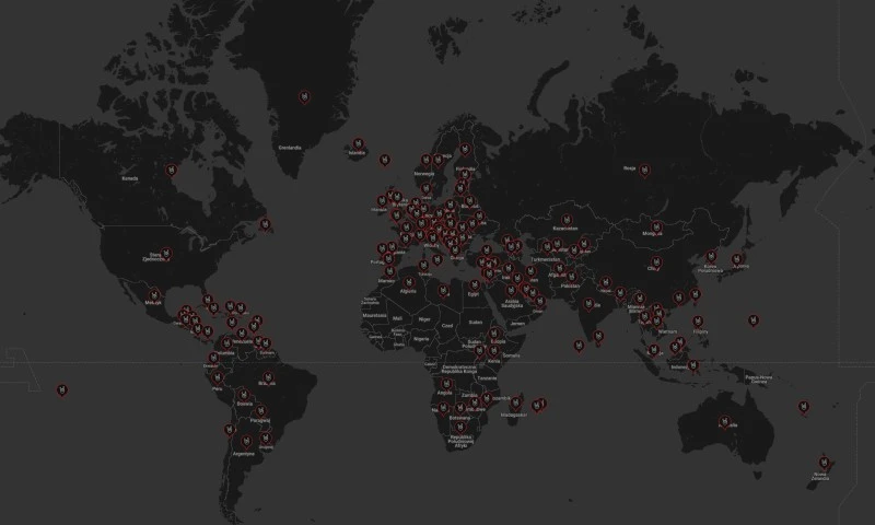Metalowa mapa świata. W którym kraju najwięcej zespołów gra metal?