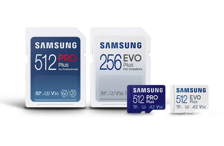 Samsung: nowa generacja kart microSD i SD z serii PRO Plus i EVO Plus
