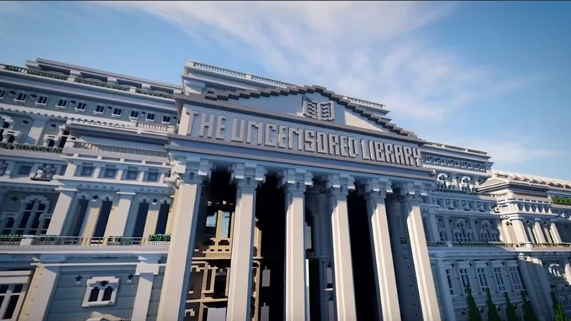 W Minecrafcie powstała… biblioteka zakazanych książek i publikacji