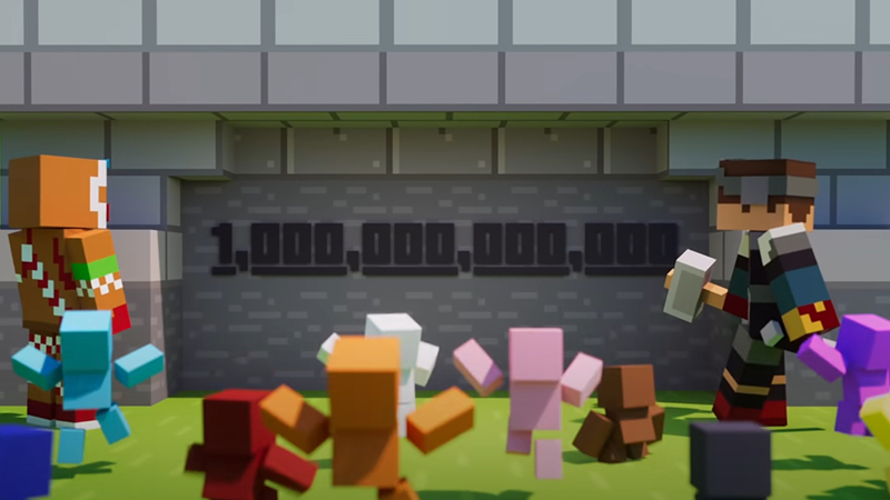 Minecraft z ponad bilionem wyświetleń na YouTube. Ta gra nie ma sobie równych