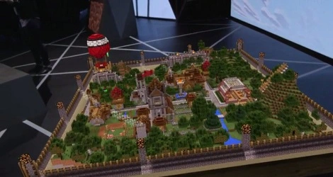 Tak wygląda Minecraft wyświetlany za pomocą HoloLens (wideo)