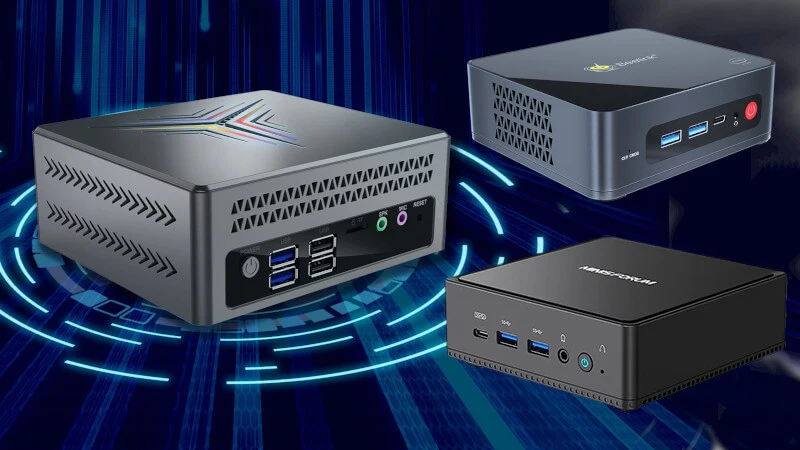 Energooszczędne mini PC na Intel N5095. Oszczędzaj energię i miejsce na biurku