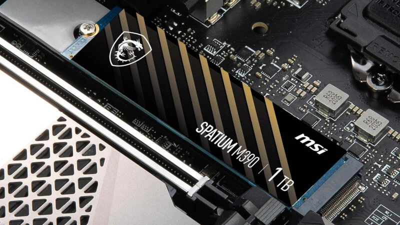 SSD MSI Spatium M390. Nowy szybki nośnik NVMe PCIe 3.0 do każdego PC