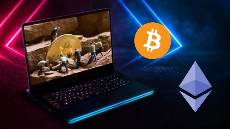 MSI promuje kopanie kryptowalut na swoich laptopach