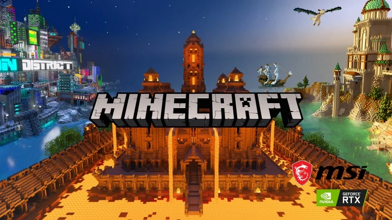 Gram w Minecrafta RTX na karcie MSI RTX 2070 SUPER. Faktycznie, jest… super!