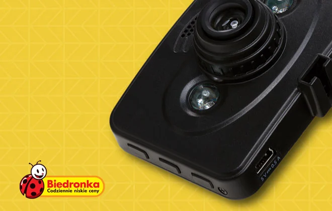 Kamera samochodowa myEye Road Trip HD od poniedziałku w Biedronce. Test już u nas!