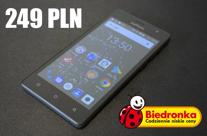 Aluminiowy smartfon za 249 zł trafił do Biedronki. Sprawdziliśmy czy warto go kupić