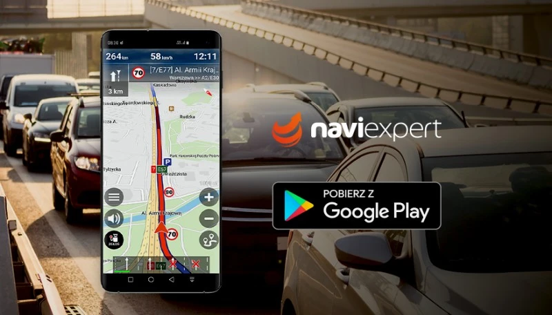 Nawigacja NaviExpert z lepszym prezentowaniem korków na trasie