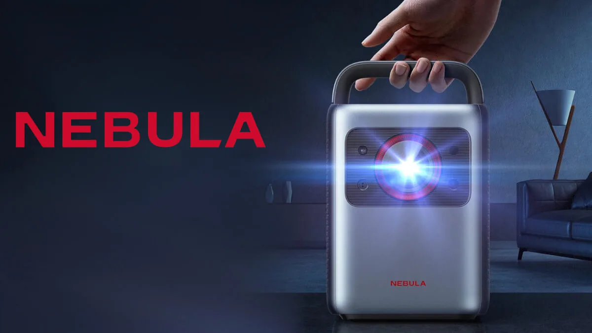 Podręczny niewielki projektor Nebula Cosmos Laser 4K pokaże nawet 150 cali