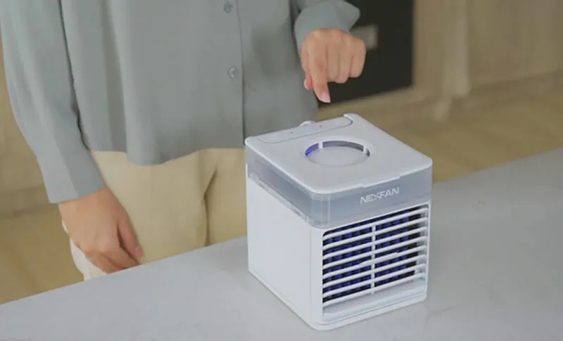 Chłodzi, nawilża, oczyszcza i aromatyzuje. NexFan Ultra, to coś więcej niż zimny podmuch na lato