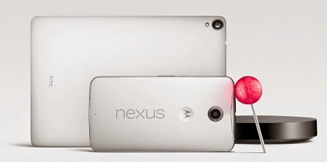 Nexusy otrzymują już aktualizację Android 5.0 Lollipop