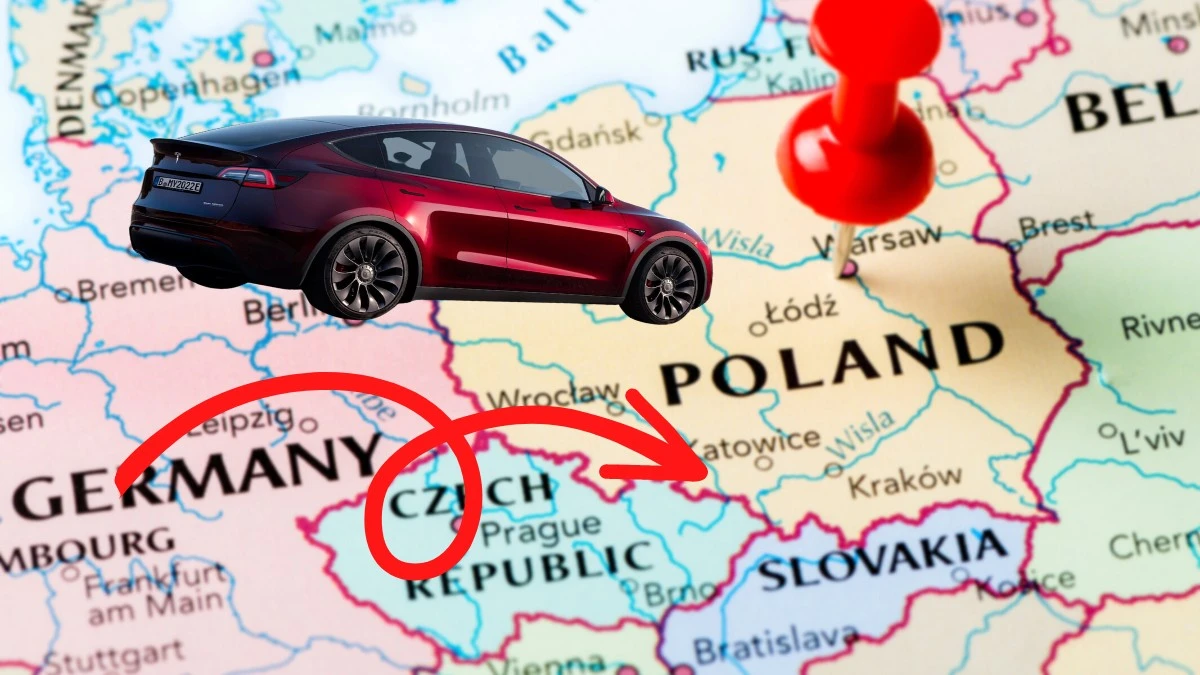 Niemcy przyjechali Teslą do Polski. Mają dość samochodów elektrycznych