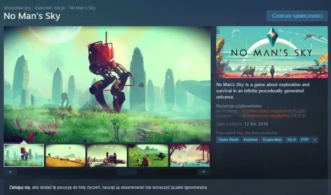 Steam wolny od screenów wprowadzających graczy w błąd?