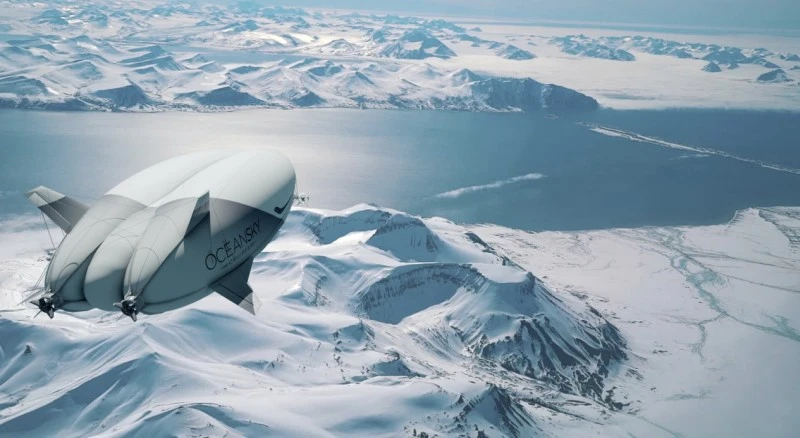 Wkrótce na biegun północny polecisz sterowcem, o ile Cię na to stać