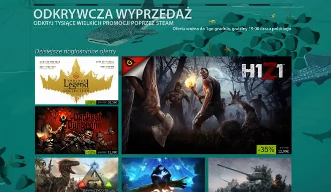 Ruszyła jesienna wyprzedaż na Steamie