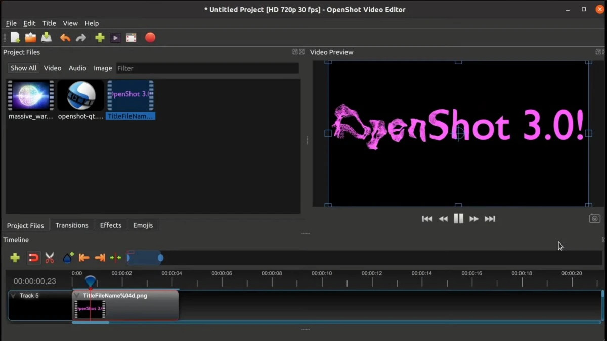 OpenShot 3.0 udostępniony! To otwartoźródłowy edytor wideo