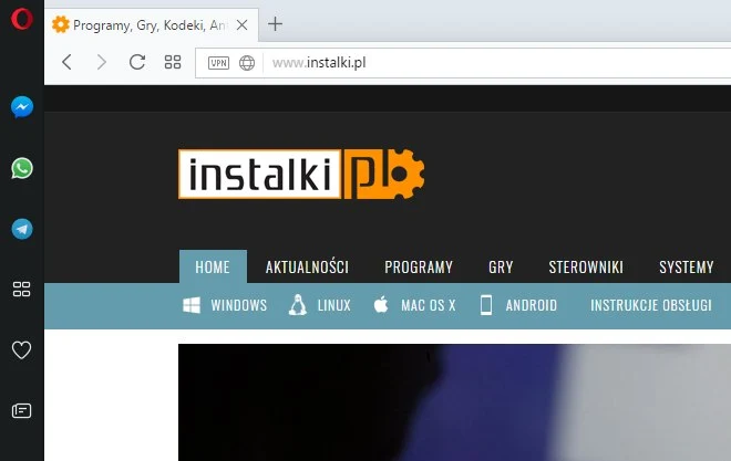 Jak zintegrować Operę z komunikatorem internetowym?