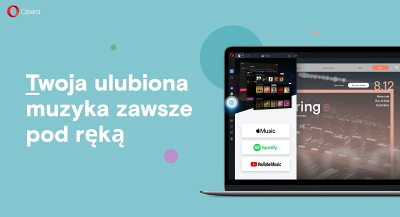 Opera z fenomenalną funkcją dla miłośników Spotify i YouTube