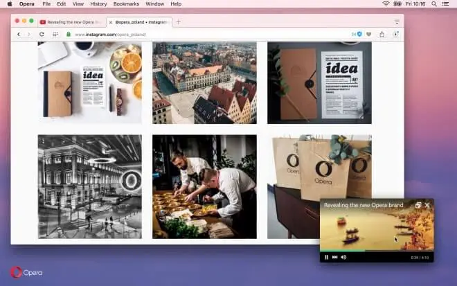 Opera pozwoli uruchomić dowolny film w wyodrębnionym oknie