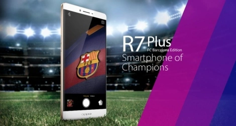 Jesteś kibicem Barcy? Zobacz Oppo R7 Plus FC Barcelona Edition