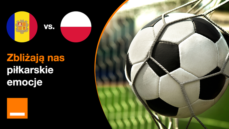 Orange rozdaje darmowe gigabajty po meczu Polaków. Warto skorzystać