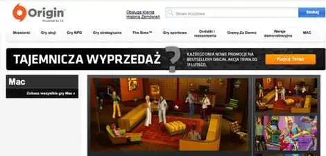 Origin teraz również na OS X
