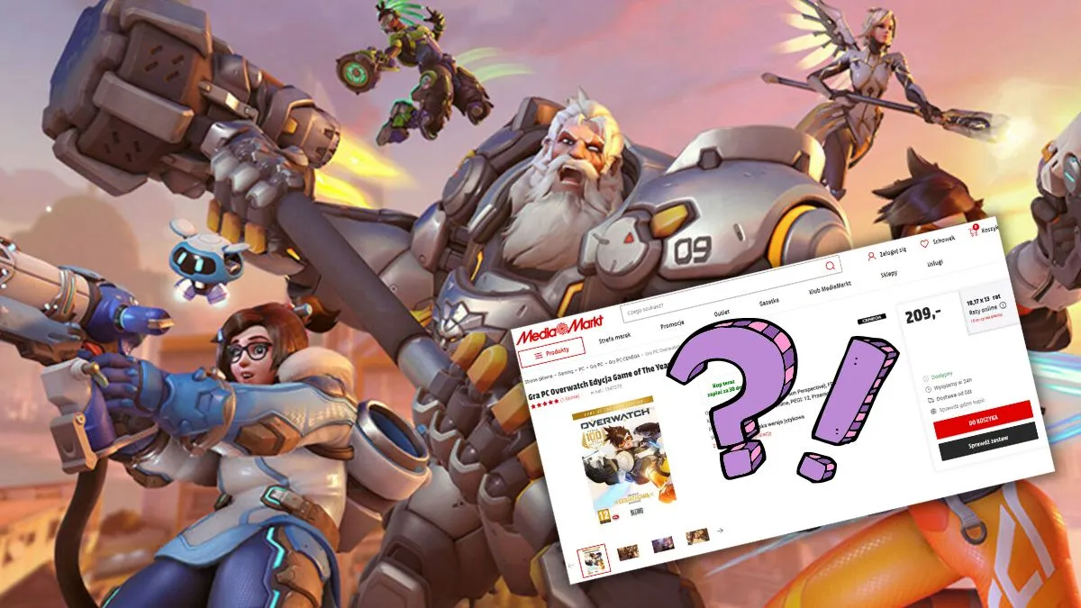 Overwatch 1 wciąż do kupienia w polskich sklepach. To naciąganie konsumentów