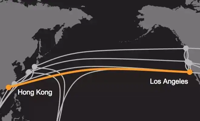 Google i Facebook stworzą światłowód o długości 12 tys. km