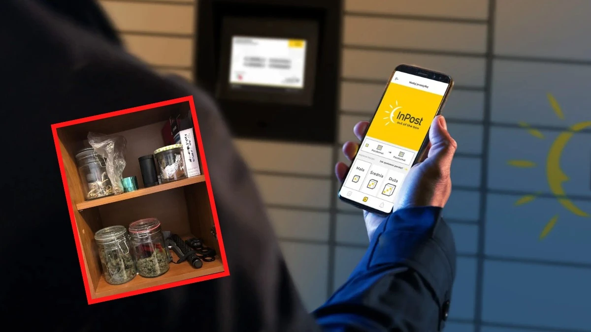 Zamówił do Paczkomatu narkotyki. Policjanci już na niego czekali