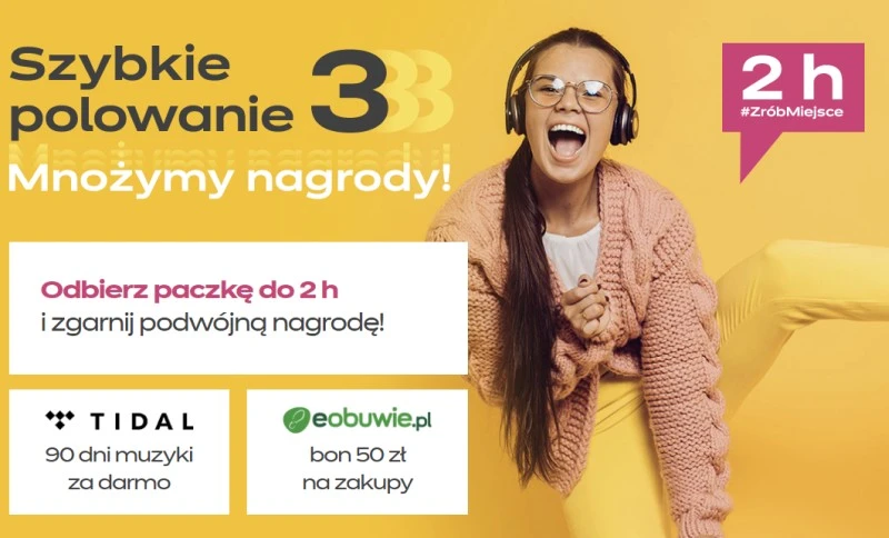 Paczkomaty InPostu kuszą darmowym Tidalem Premium i bonami na obuwie