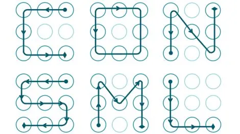Android Lock Patterns bardziej przewidywalny niż standardowe hasła?