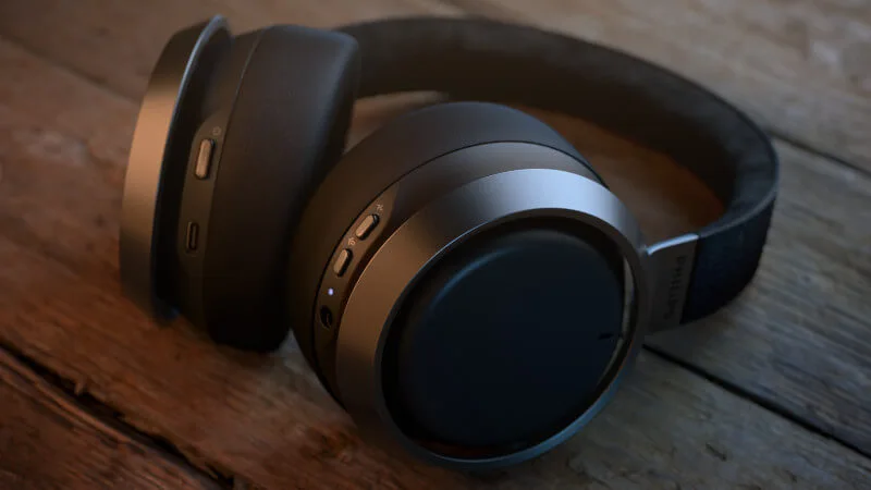 Wysokiej klasy bezprzewodowe słuchawki nauszne Philips Fidelio L3 z ANC