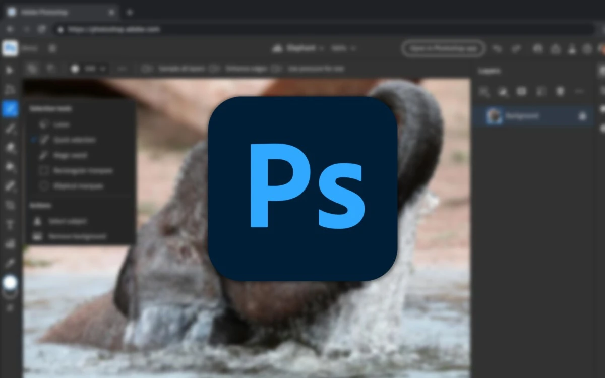 Photoshop otrzyma darmową webową wersję. Testy już trwają