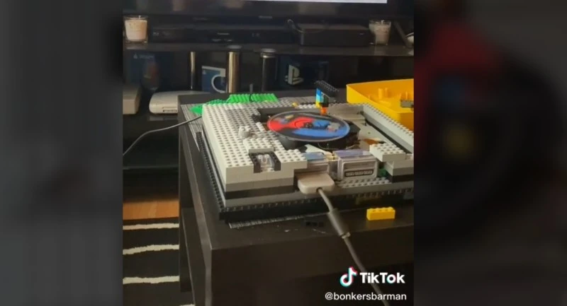 Ktoś zbudował działające PlayStation z klocków LEGO. Ty też możesz