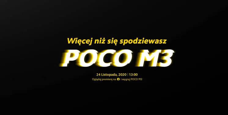 POCO M3 w Polsce zadebiutuje już 24 listopada. Co o nim wiemy?