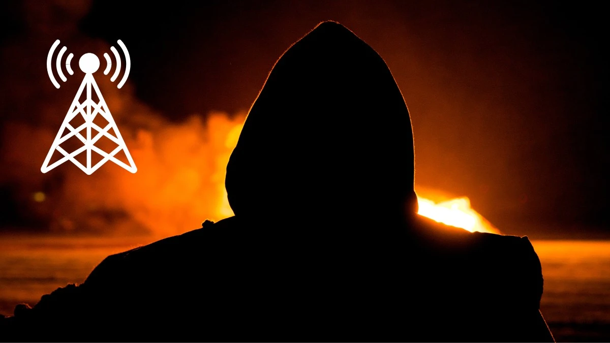 W Krośnie spalono maszt Play. Wcześniej go oprotestowano