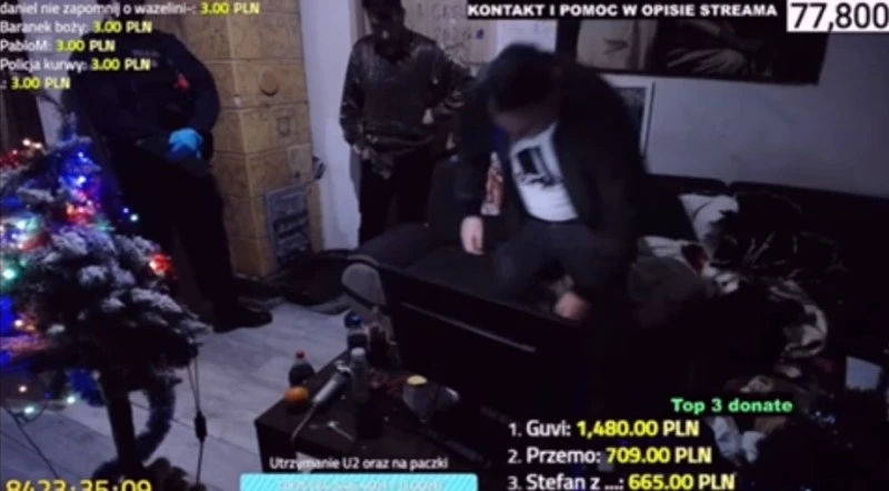 DanielMagical aresztowany podczas swojego live’a