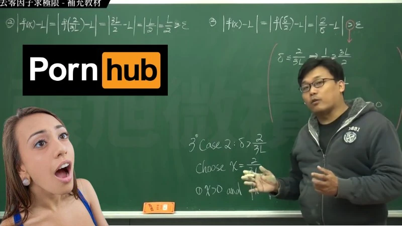 Nauczyciel matematyki zarabia krocie na Pornhub. Tak, uczy matmy