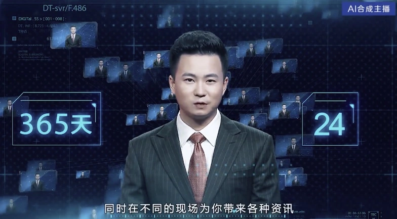 Pomysłowość Chińczyków nie zna granic. Stworzyli prezentera za pośrednictwem DeepFake