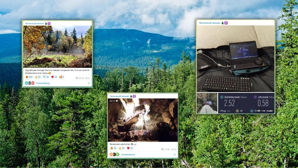 Rosyjski programista ukrywa się w dziczy przed mobilizacją. Tak żyje i pracuje