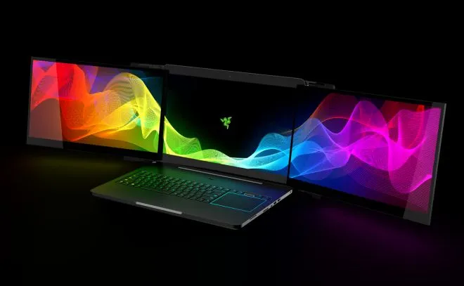 Ktoś ukradł laptopy Razer z trzema ekranami na CES 2017