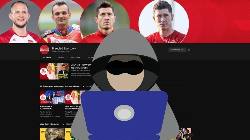 Zhakowano Przegląd Sportowy i inne kanały Axel Springer na YouTube