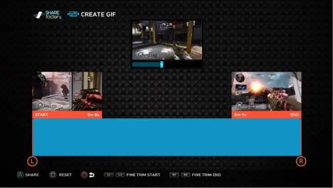 PlayStation 4 umożliwia już tworzenie GIF-ów z rozgrywki