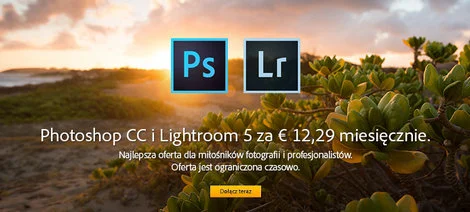 Powraca plan Adobe Creative Cloud dla fotografów